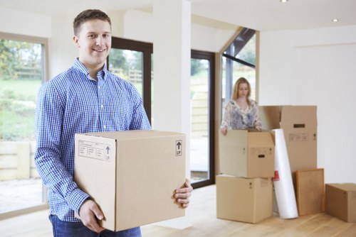 Professional movers handling belongings in Bethnal Green